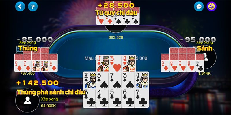 Nhận diện lá bài trong Mậu Binh